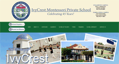 Desktop Screenshot of ivycrest.org